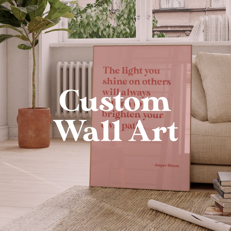 Custom Wall Art - Pathos Studio