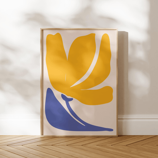 Abstract Art - Matisse - Style Abstract Botanical Art | Art Prints | Pathos Studio