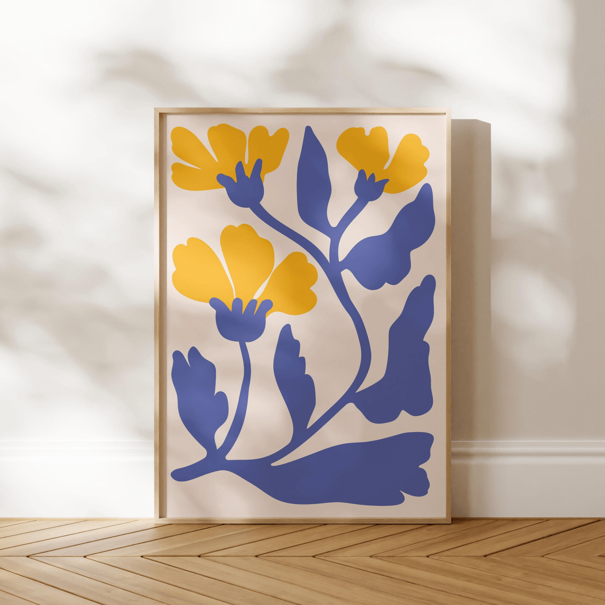 Abstract Art - Matisse - Style Abstract Botanical Art | Art Prints | Pathos Studio