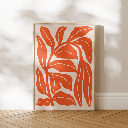 Abstract Art - Matisse - Style Abstract Botanical Art | Art Prints | Pathos Studio