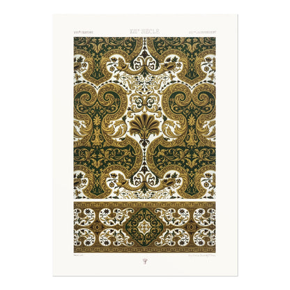 ALBERT RACINET - 17th Century Baroque from 'L'ornement Polychrome' - Pathos Studio - Art Prints