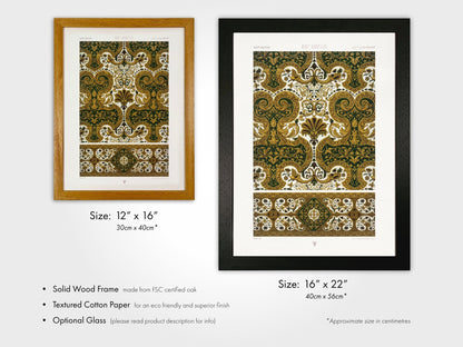 ALBERT RACINET - 17th Century Baroque from 'L'ornement Polychrome' - Pathos Studio - Art Prints