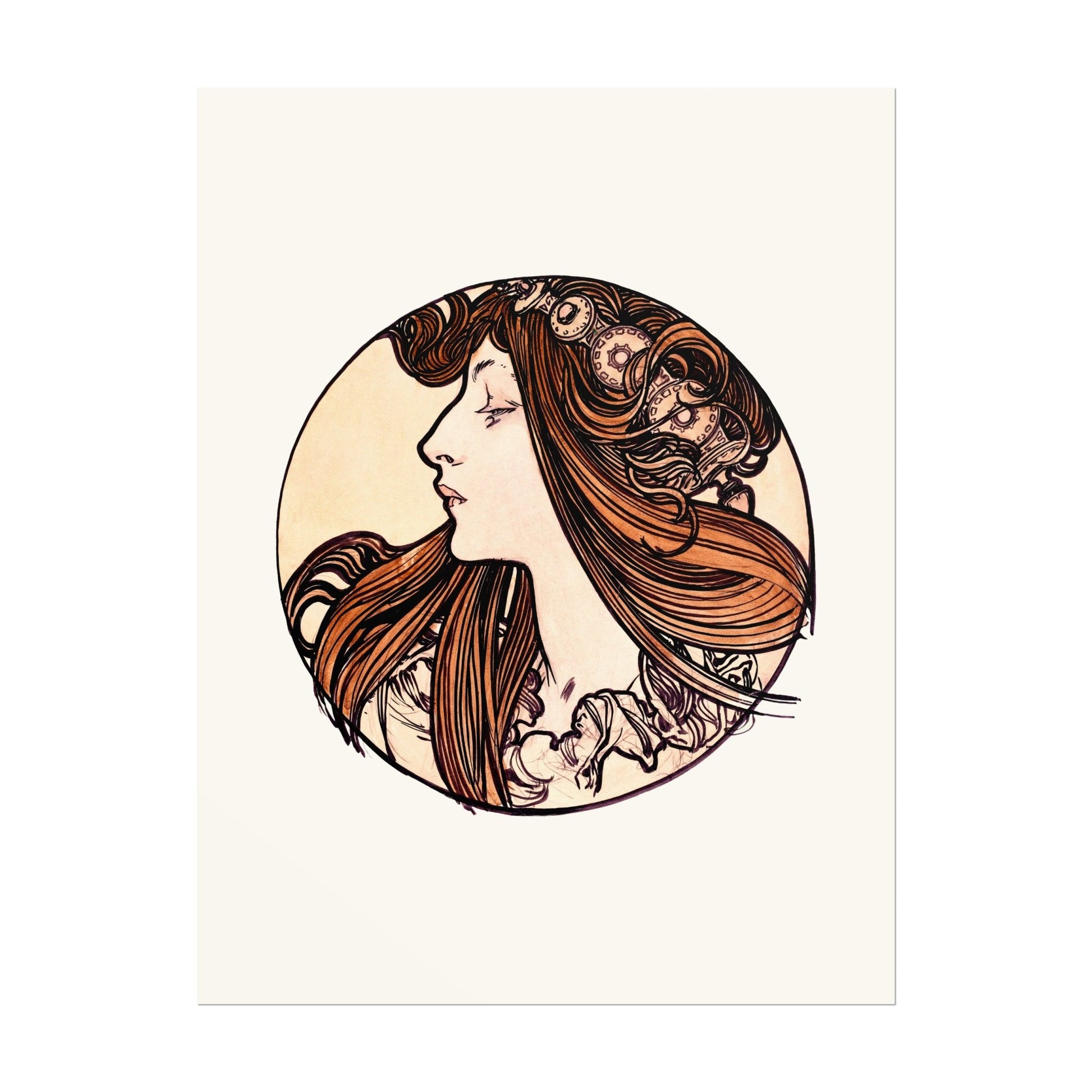 ALPHONSE MUCHA - Facade Of The Fouquet - Pathos Studio - Art Prints