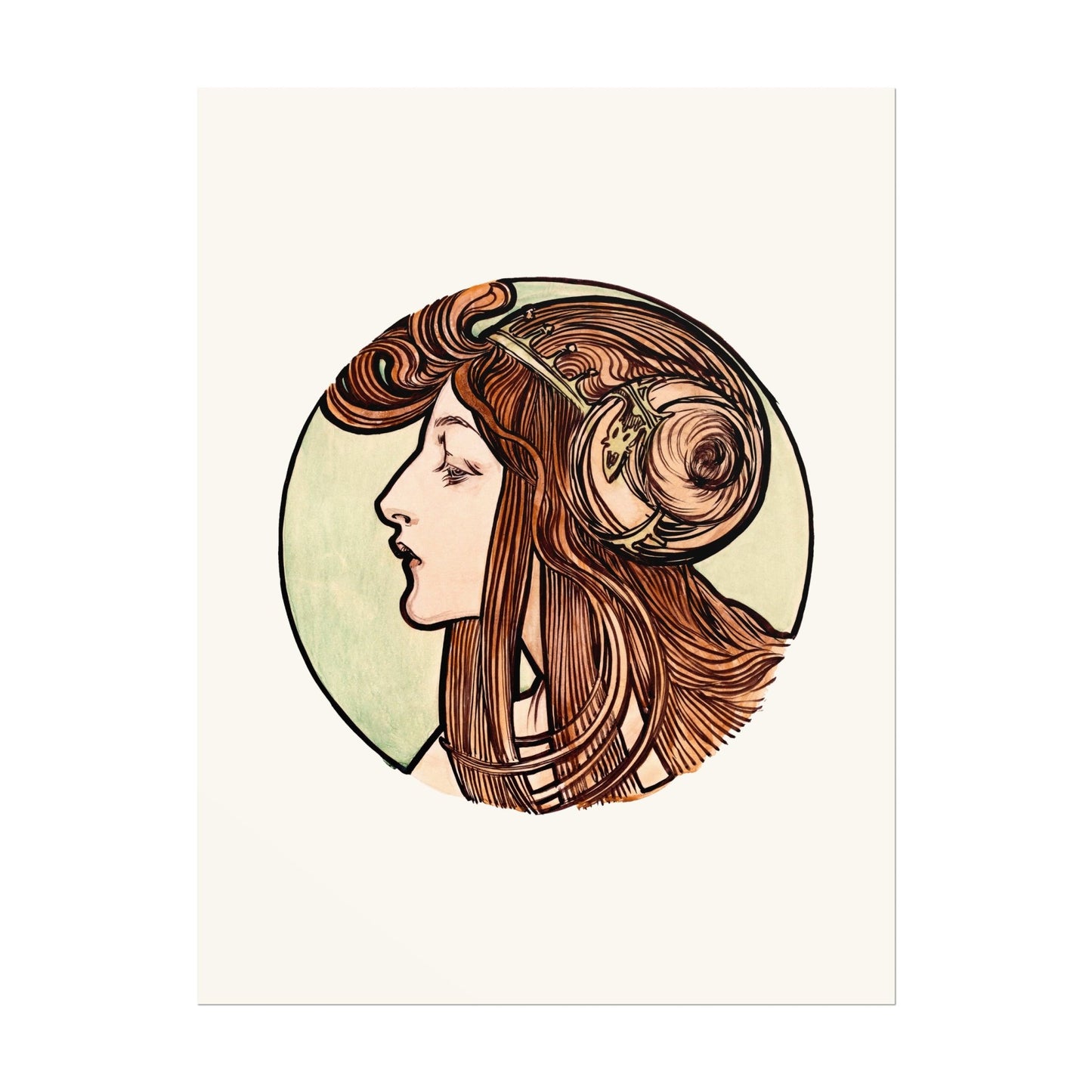 ALPHONSE MUCHA - Facade Of The Fouquet - Pathos Studio - Art Prints