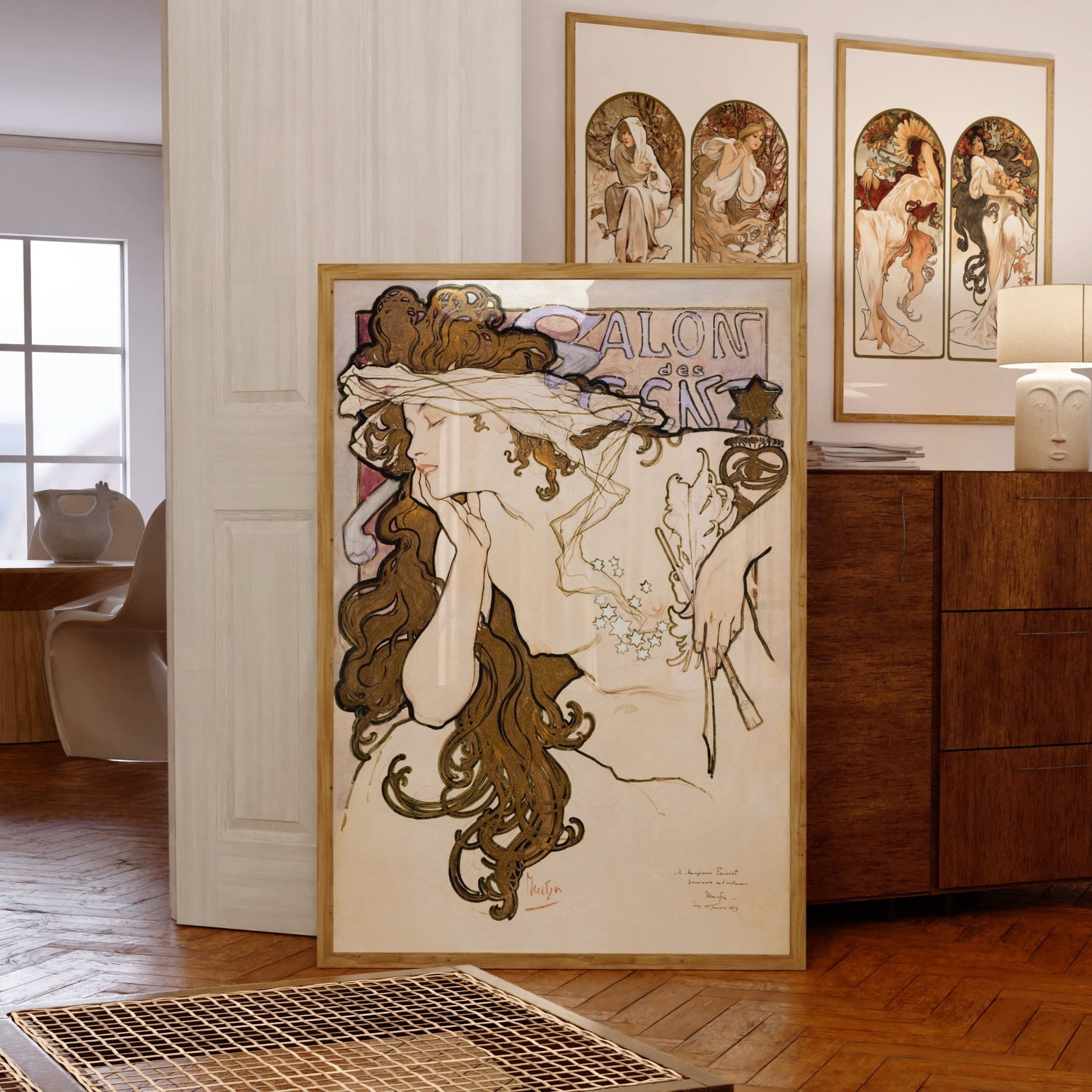 ALPHONSE MUCHA - Salon Des Cent - Pathos Studio - Art Prints