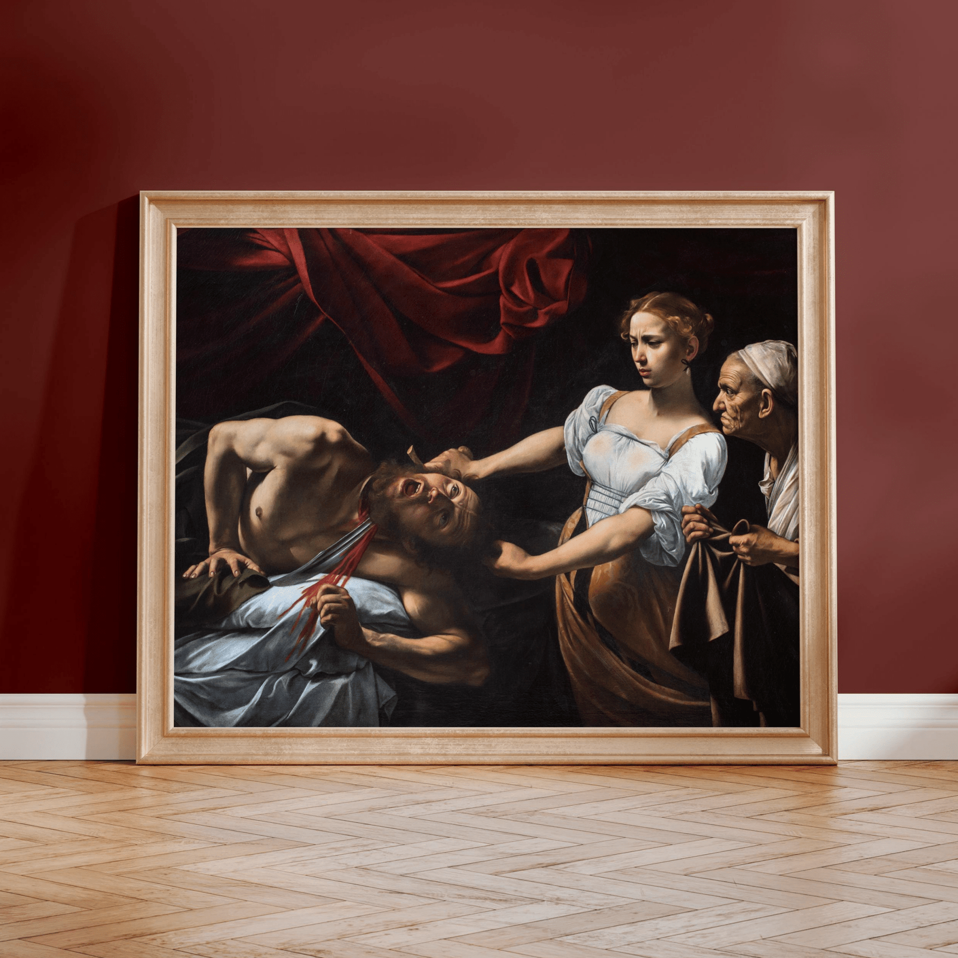 CARAVAGGIO - Judith Beheading Holofernes - Pathos Studio - Art Prints