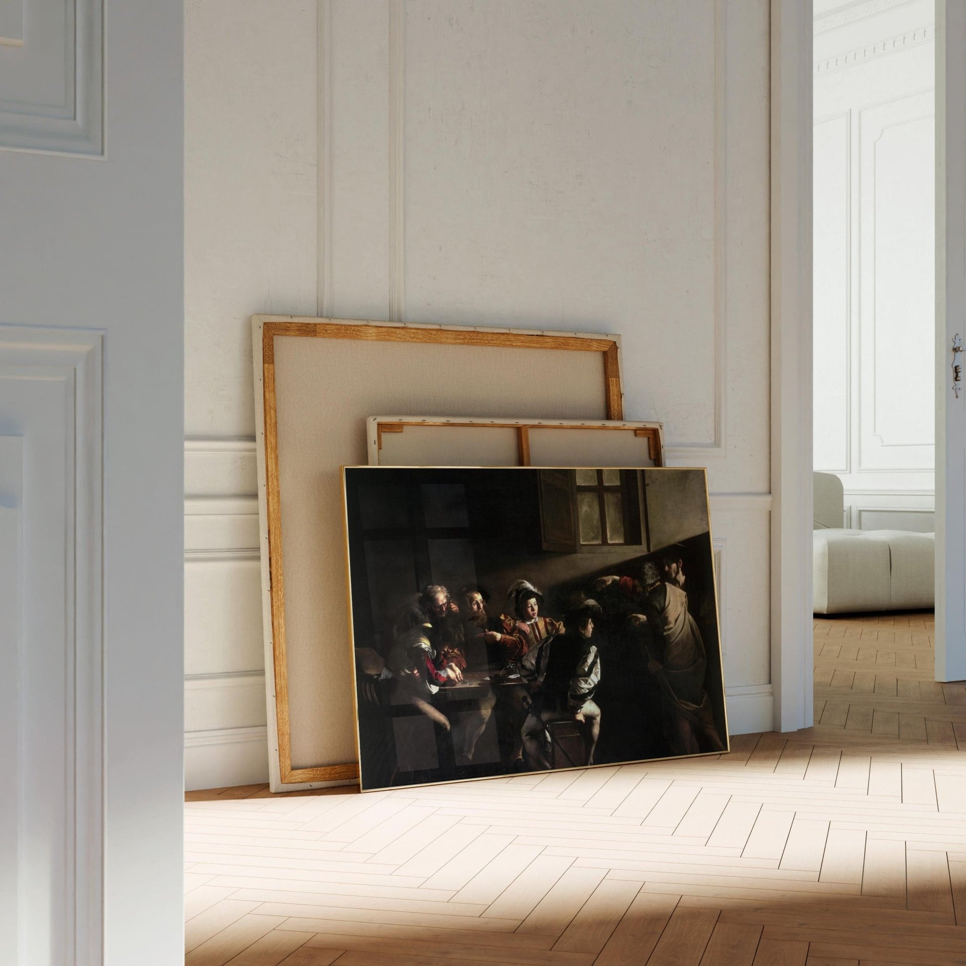 CARAVAGGIO - The Calling Of Saint Matthew - Pathos Studio - Art Prints