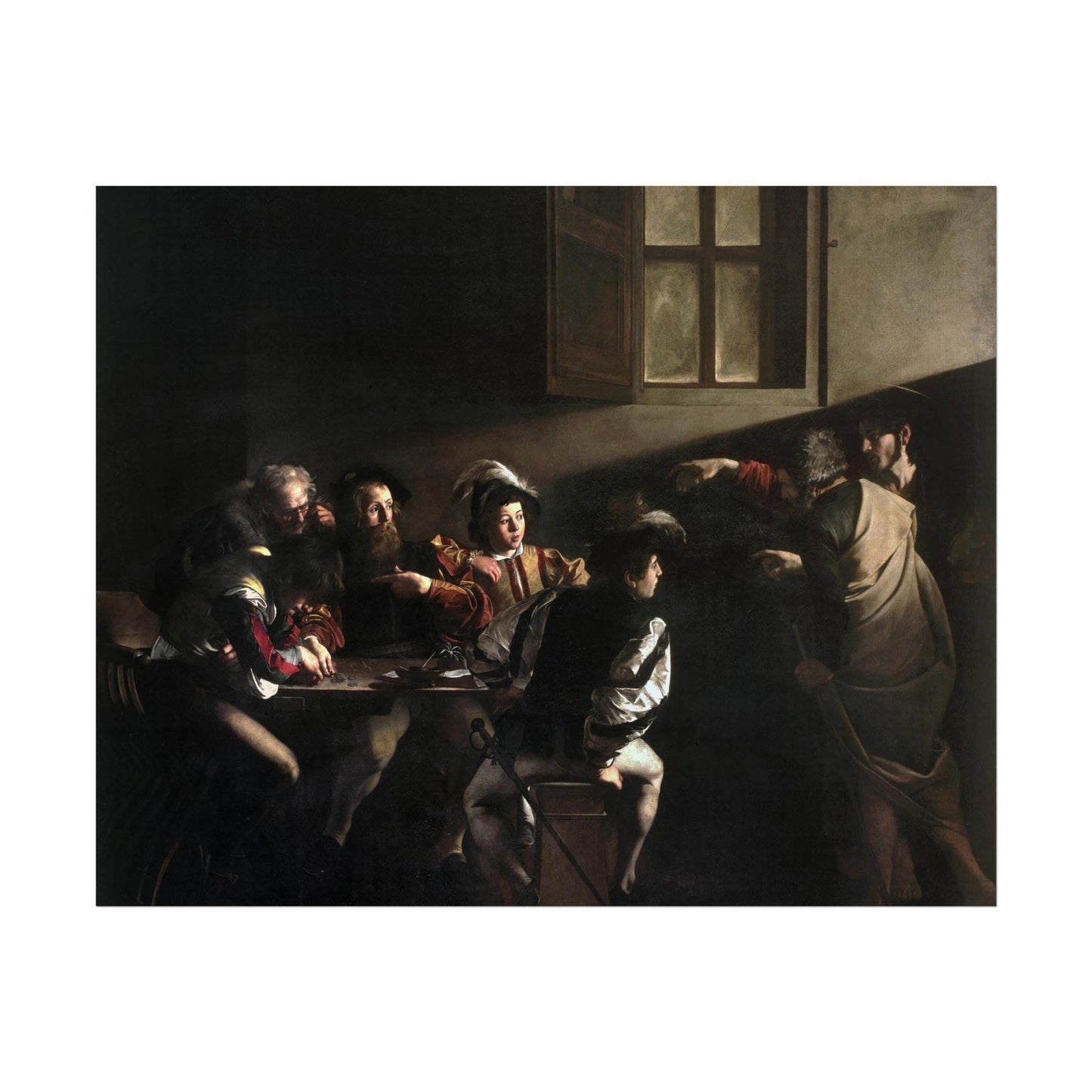 CARAVAGGIO - The Calling Of Saint Matthew - Pathos Studio - Art Prints