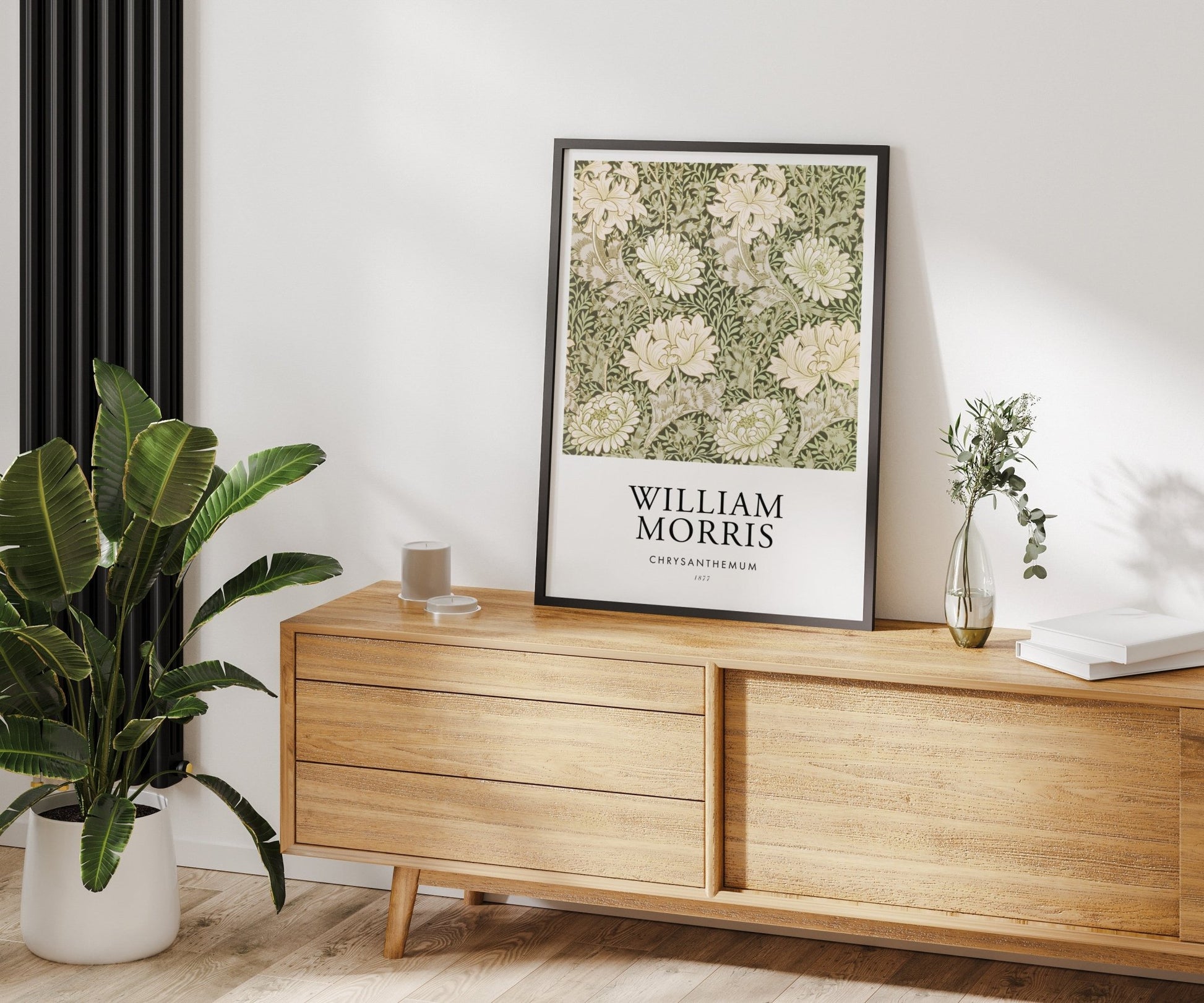 Chrysanthemum (Poster Style) - Pathos Studio - Art Prints