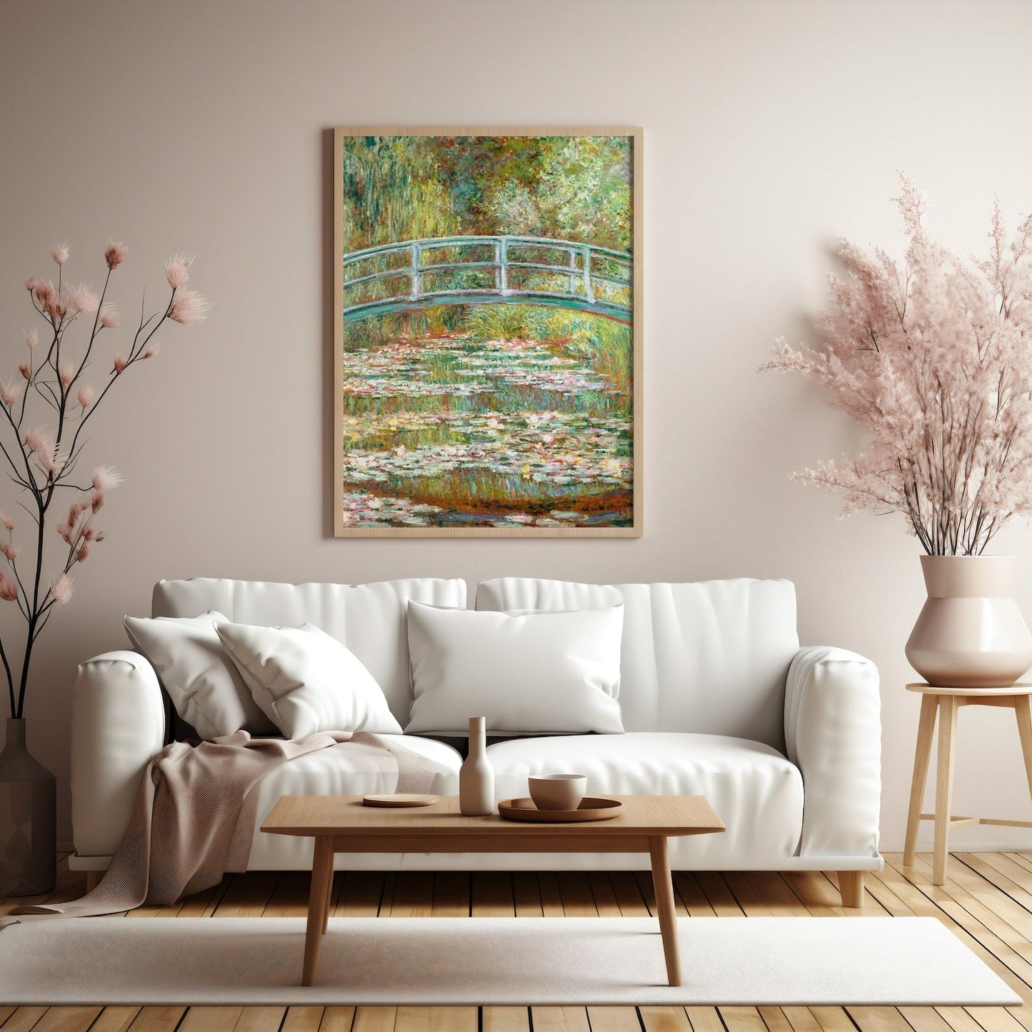 CLAUDE MONET - Bridge Over A Pond of Water Lilies - Pathos Studio - Art Prints
