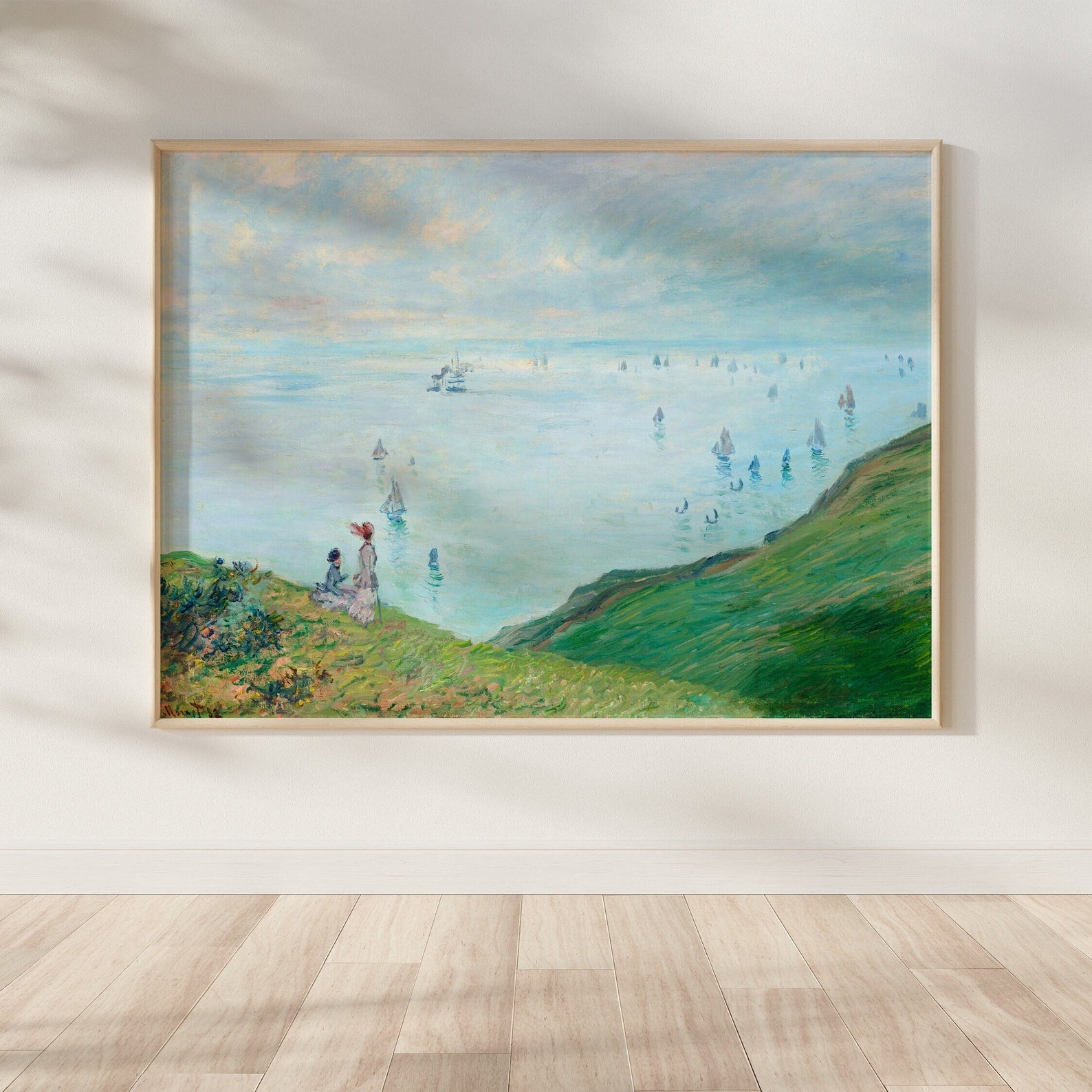 CLAUDE MONET - Cliffs at Pourville - Pathos Studio - Art Prints