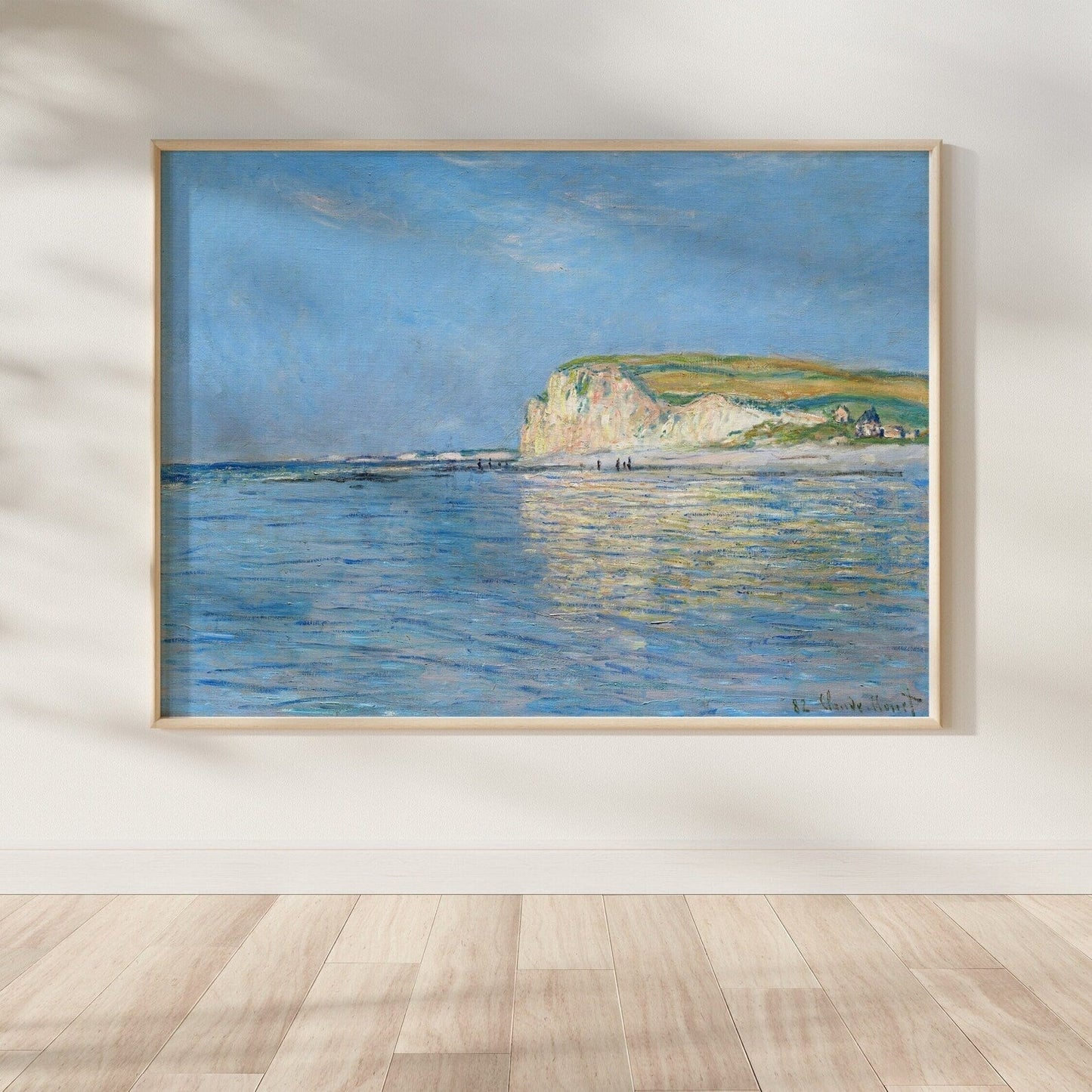 CLAUDE MONET - Low Tide at Pourville, Near Dieppe - Pathos Studio - Art Prints