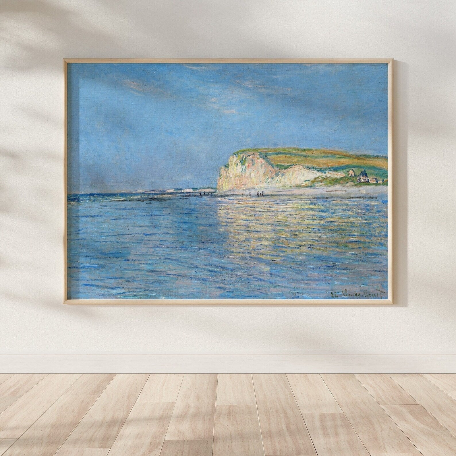 CLAUDE MONET - Low Tide at Pourville, Near Dieppe - Pathos Studio - Art Prints