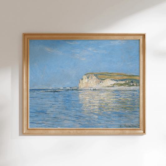 CLAUDE MONET - Low Tide at Pourville, Near Dieppe - Pathos Studio - Art Prints