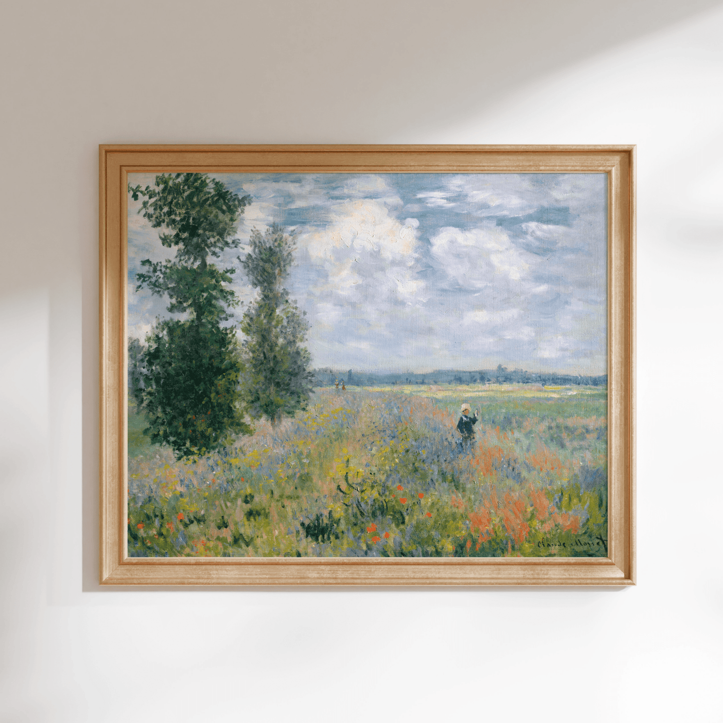 CLAUDE MONET - Poppy Fields near Argenteuil - Pathos Studio - Art Prints
