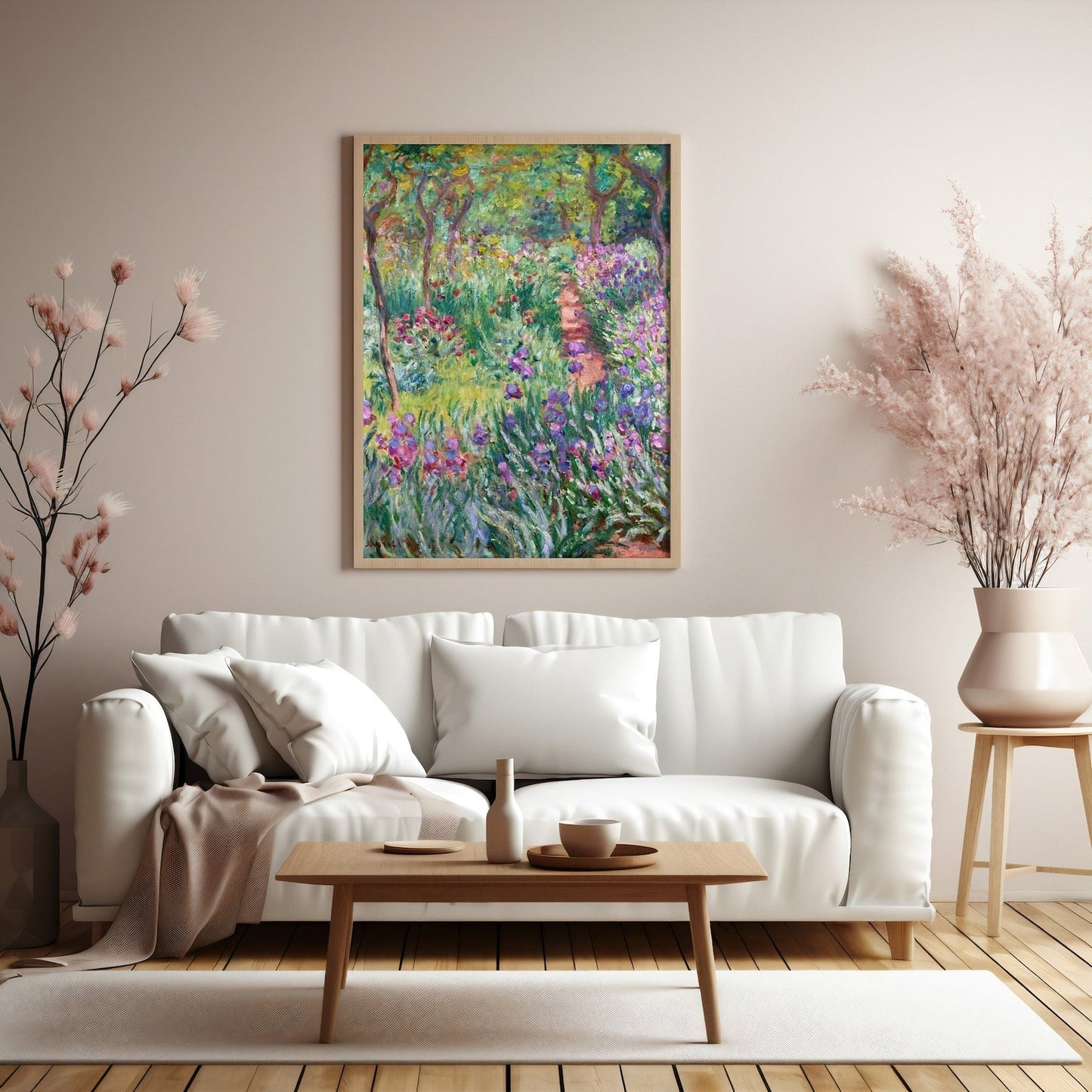 CLAUDE MONET - The Artist's Garden At Giverny - Pathos Studio - Art Prints