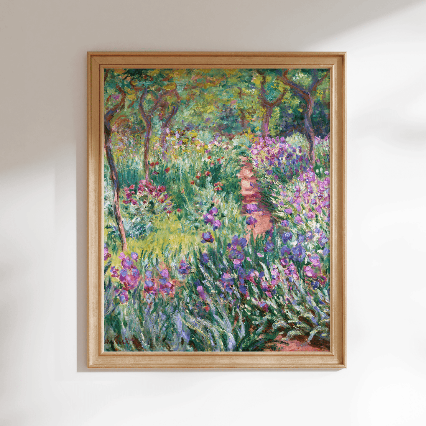 CLAUDE MONET - The Artist's Garden At Giverny - Pathos Studio - Art Prints