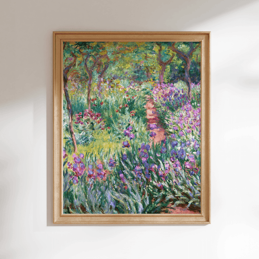 CLAUDE MONET - The Artist's Garden At Giverny - Pathos Studio - Art Prints