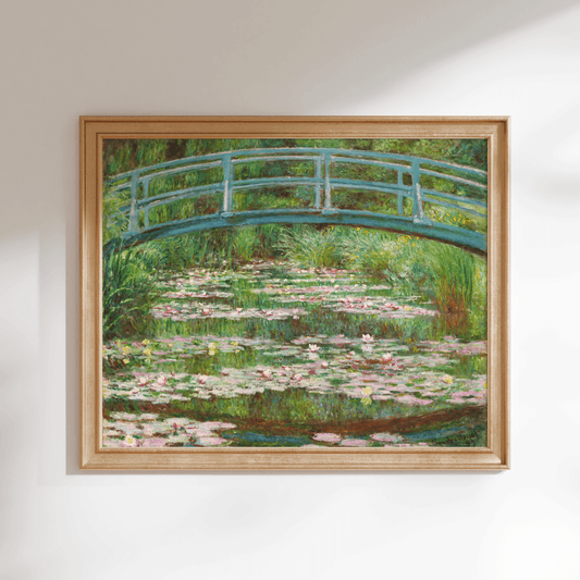 CLAUDE MONET - The Japanese Footbridge - Pathos Studio - Art Prints