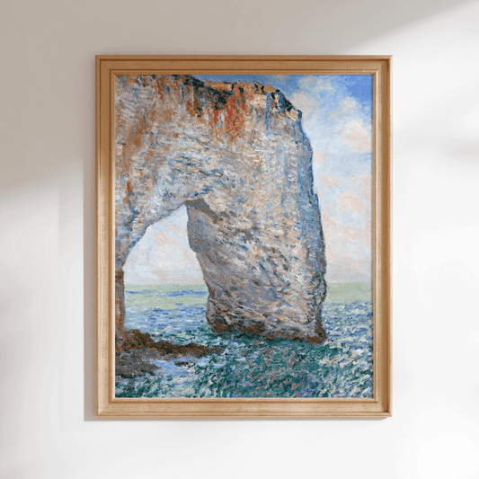 Claude Monet - The Manneporte Near Étretat | Art Prints | Pathos Studio