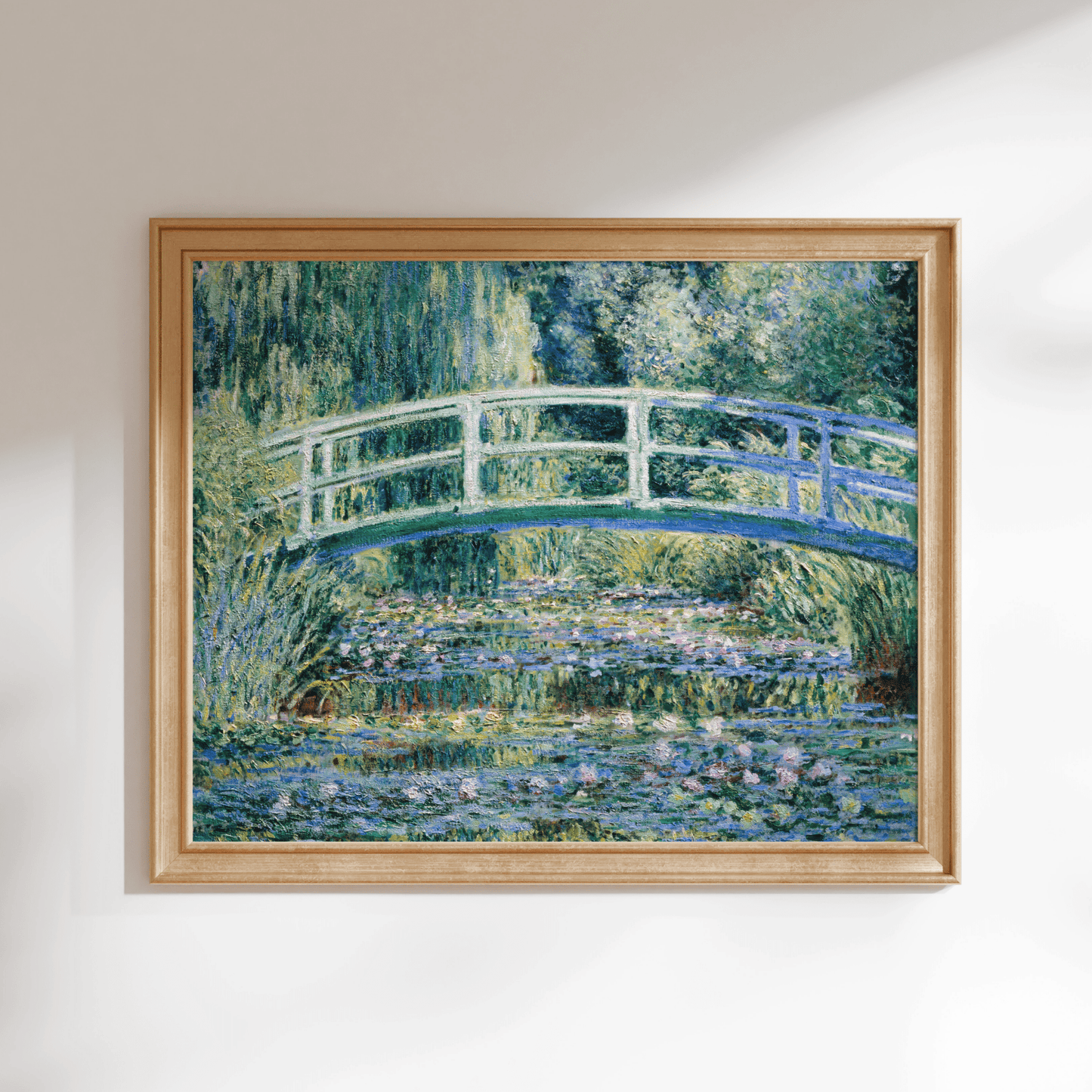 CLAUDE MONET - Water Lilies And Japanese Bridge - Pathos Studio - Art Prints