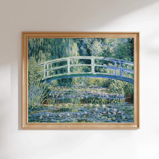 CLAUDE MONET - Water Lilies And Japanese Bridge - Pathos Studio - Art Prints