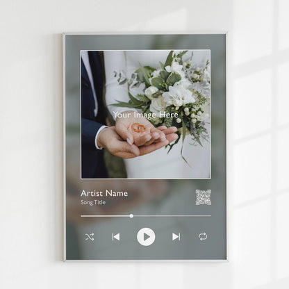 Custom Song Print with QR Code - Pathos Studio - Art Prints