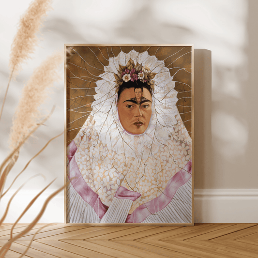 Diego On My Mind (Self - Portrait as Tehuana) - Pathos Studio - Art Prints