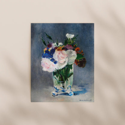 Edouard Manet - Flowers in a Crystal Vase | Art Prints | Pathos Studio