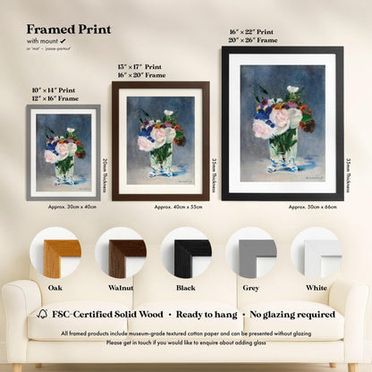 Edouard Manet - Flowers in a Crystal Vase | Art Prints | Pathos Studio