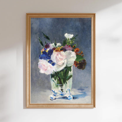 Edouard Manet - Flowers in a Crystal Vase | Art Prints | Pathos Studio