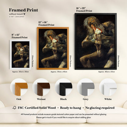 Francisco Goya - Saturn Devouring His Son | Art Prints | Pathos Studio