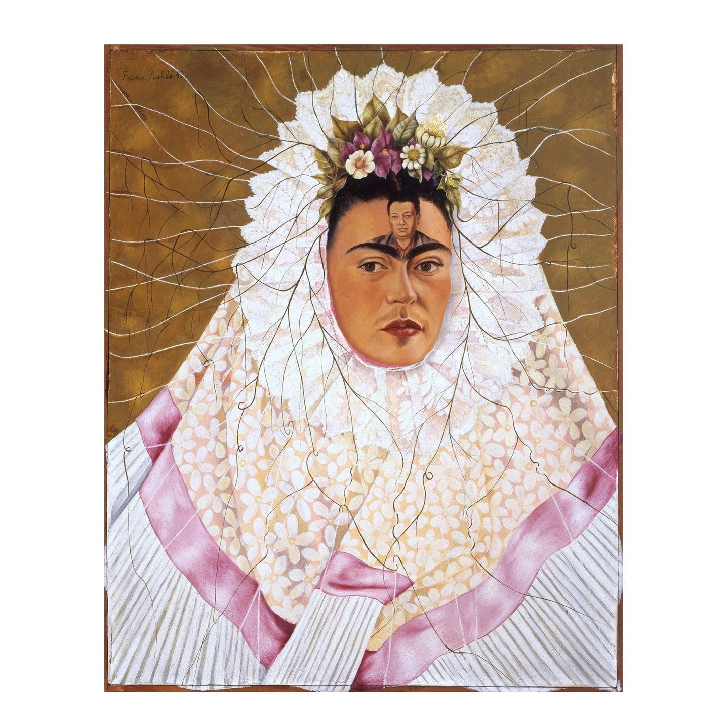 FRIDA KAHLO - Diego On My Mind (Self-Portrait as Tehuana) - Pathos Studio -
