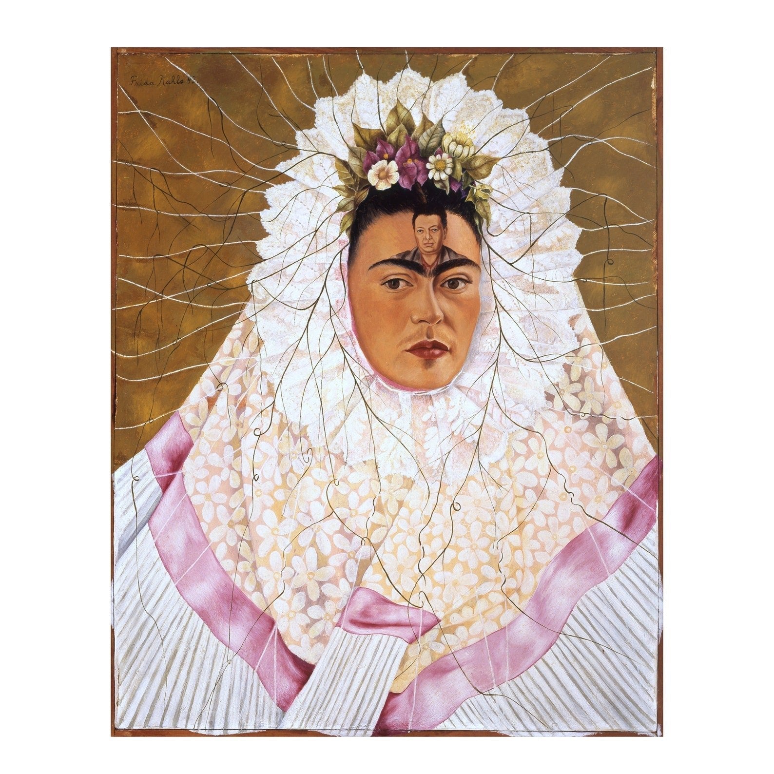 FRIDA KAHLO - Diego On My Mind (Self-Portrait as Tehuana) - Pathos Studio -