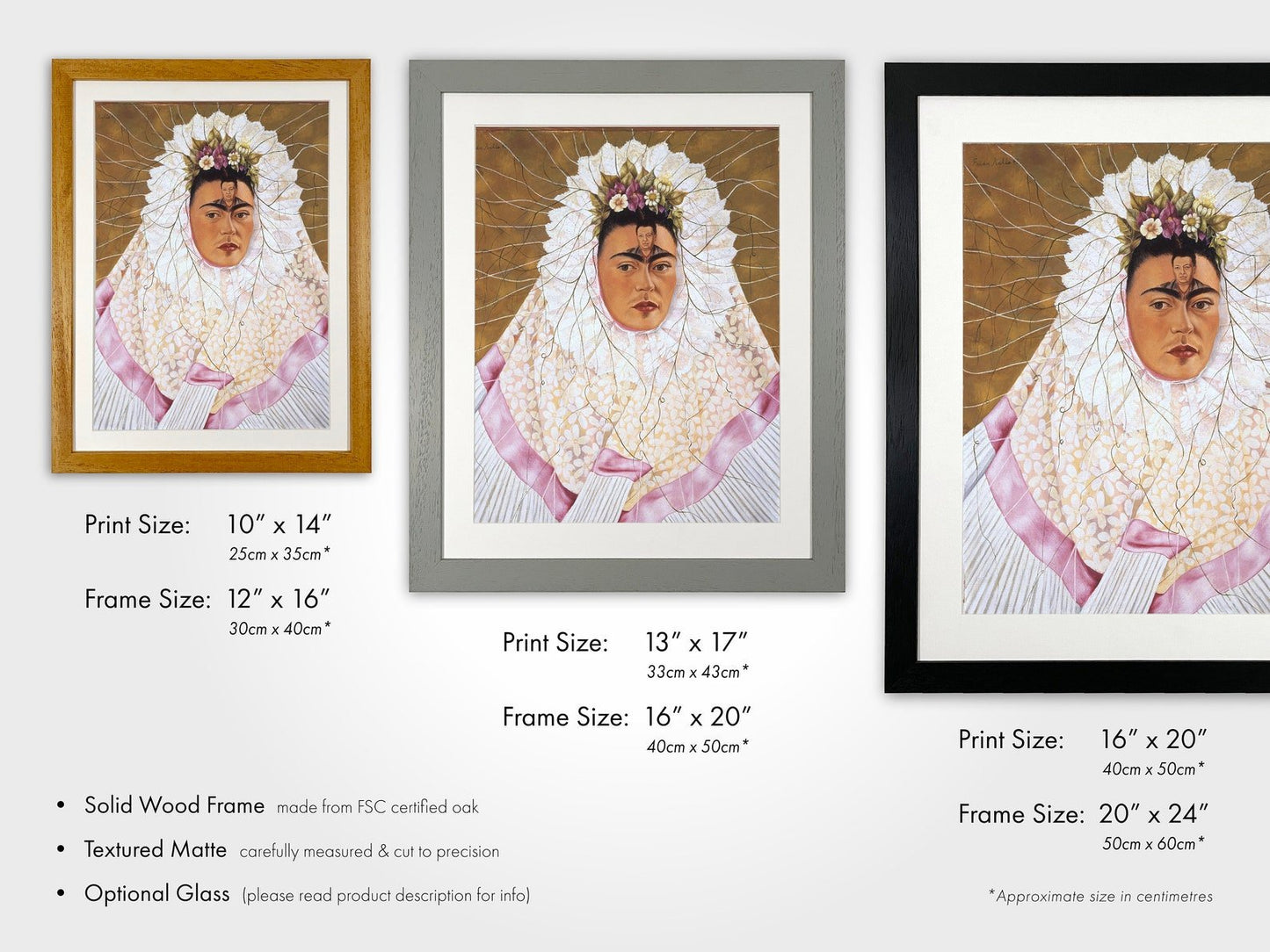 FRIDA KAHLO - Diego On My Mind (Self-Portrait as Tehuana) - Pathos Studio -