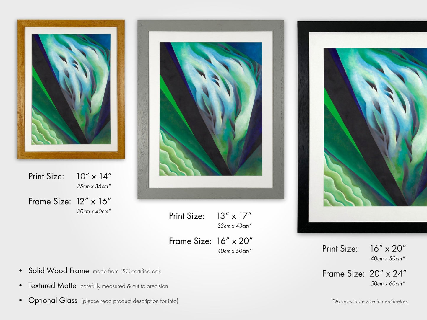 Georgia O'Keeffe - Blue & Green Music | Art Prints | Pathos Studio