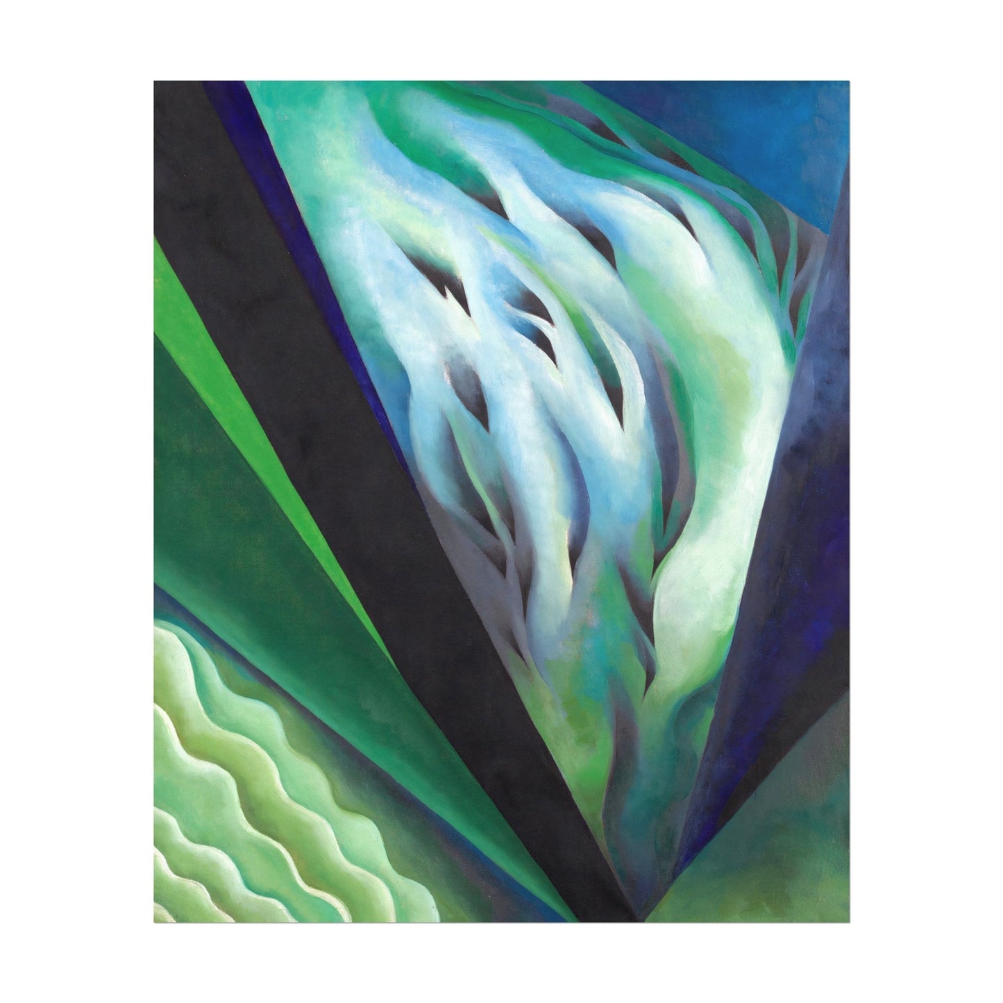 Georgia O'Keeffe - Blue & Green Music | Art Prints | Pathos Studio