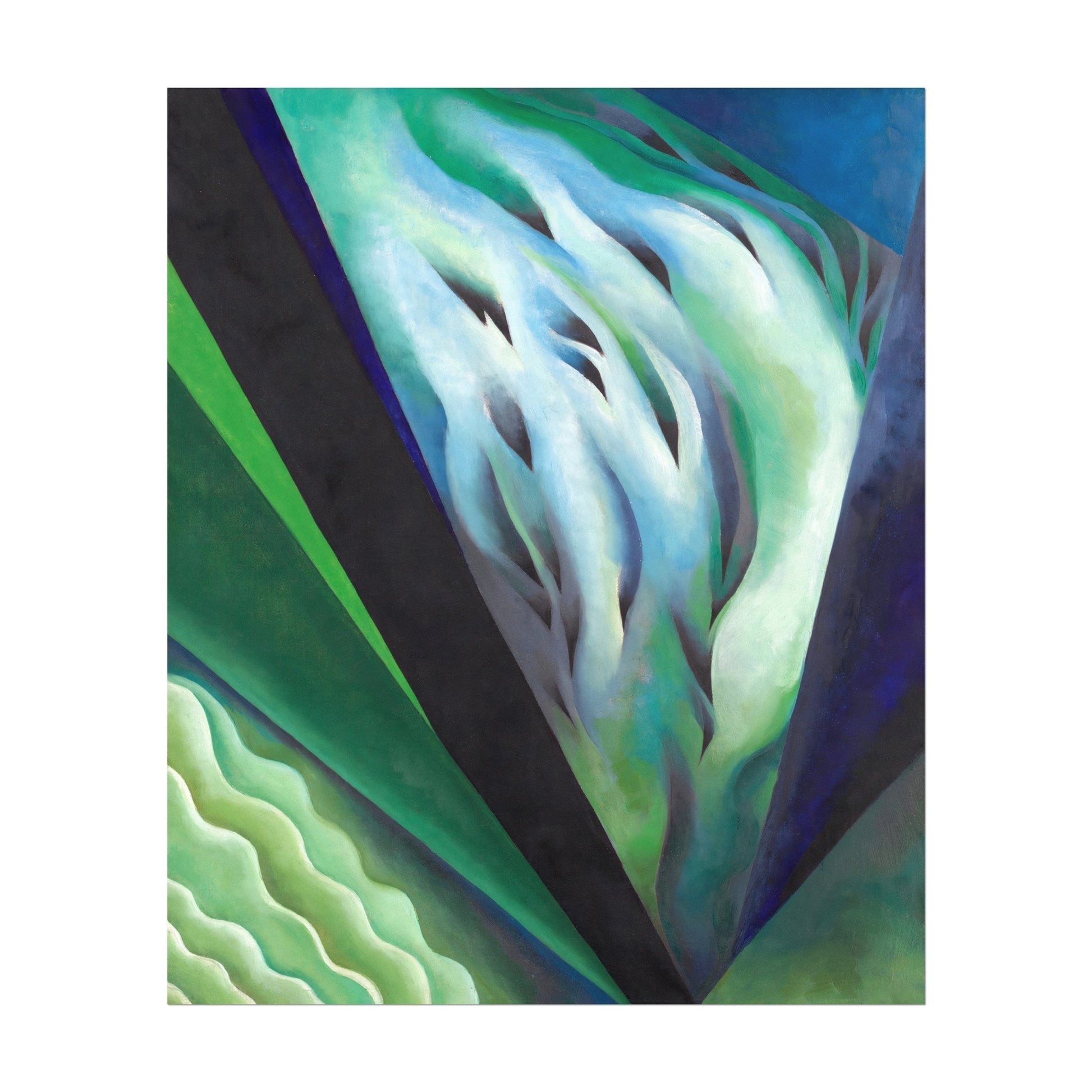 Georgia O'Keeffe - Blue & Green Music | Art Prints | Pathos Studio