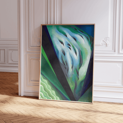 Georgia O'Keeffe - Blue & Green Music | Art Prints | Pathos Studio