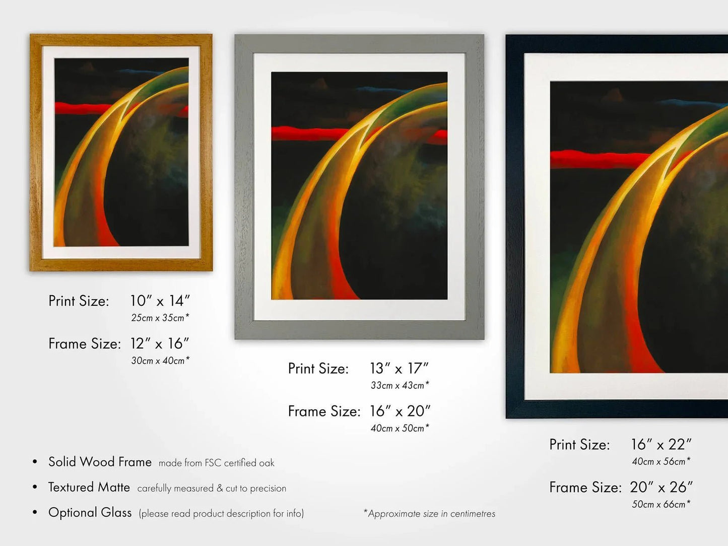 Georgia O'Keeffe - Red & Orange Streak | Art Prints | Pathos Studio
