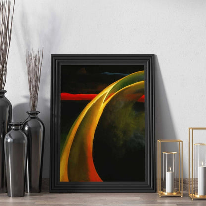 Georgia O'Keeffe - Red & Orange Streak | Art Prints | Pathos Studio