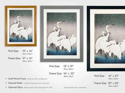 Group of Egrets - Pathos Studio - Art Prints