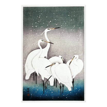 Group of Egrets - Pathos Studio - Art Prints