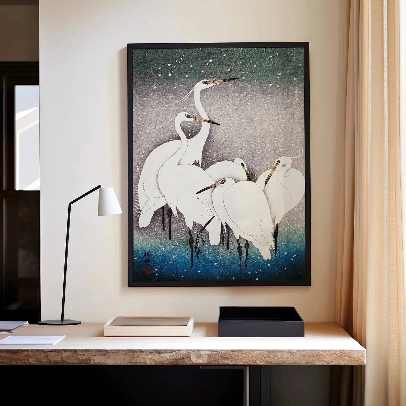 Group of Egrets - Pathos Studio - Art Prints