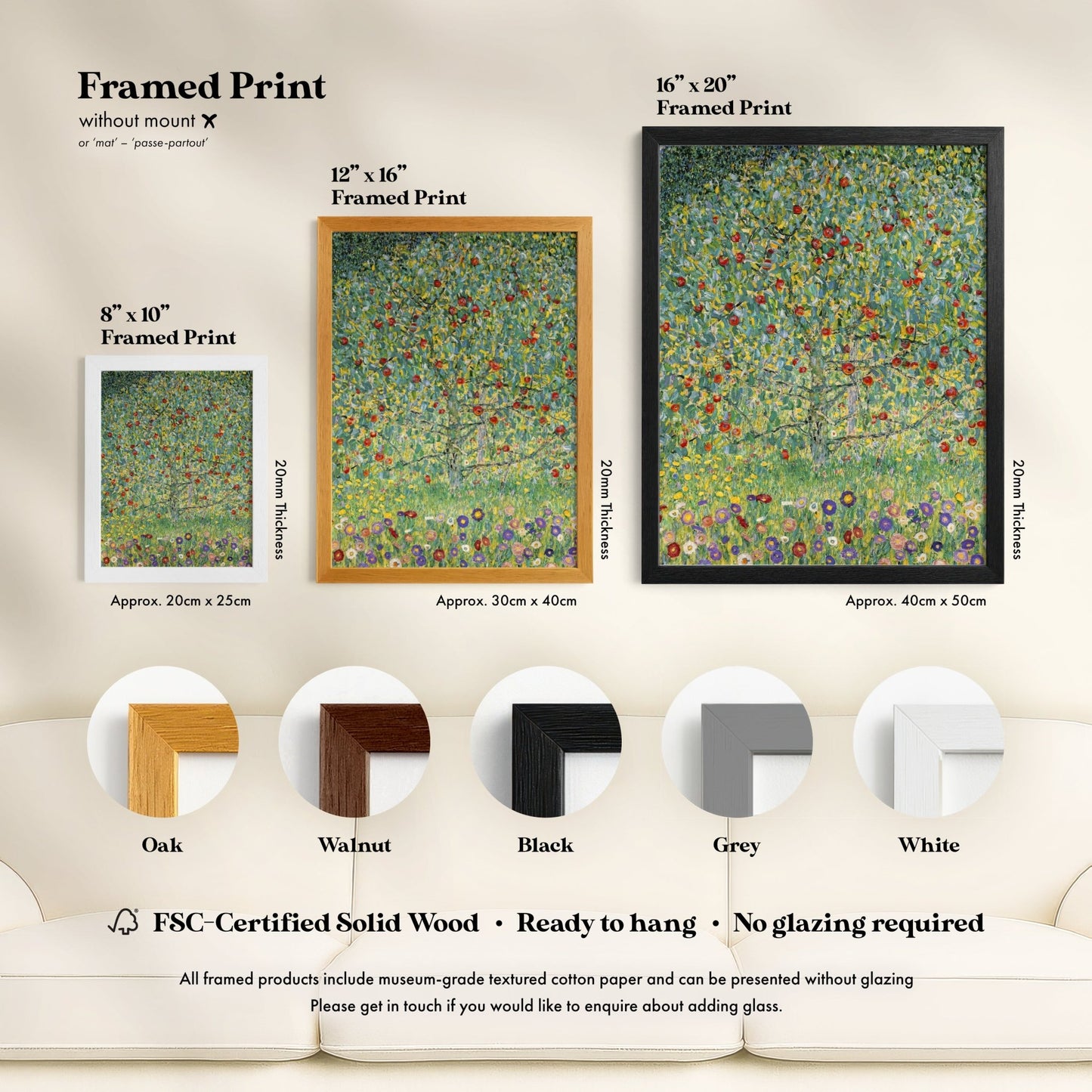 Gustav Klimt - Apple Tree | Art Prints | Pathos Studio
