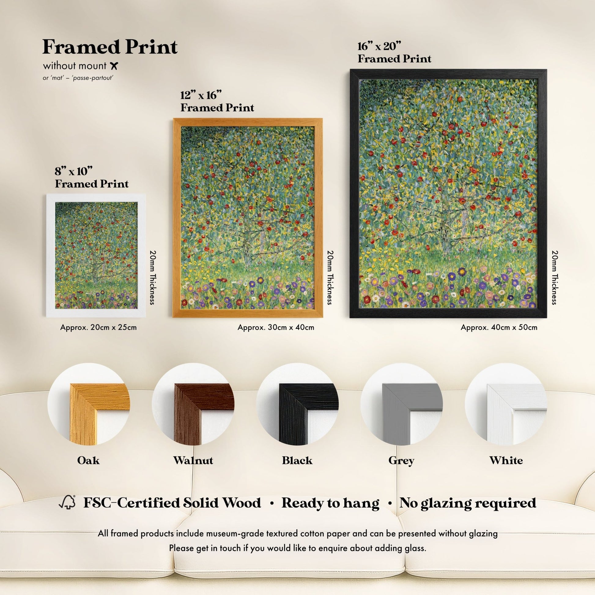 Gustav Klimt - Apple Tree | Art Prints | Pathos Studio