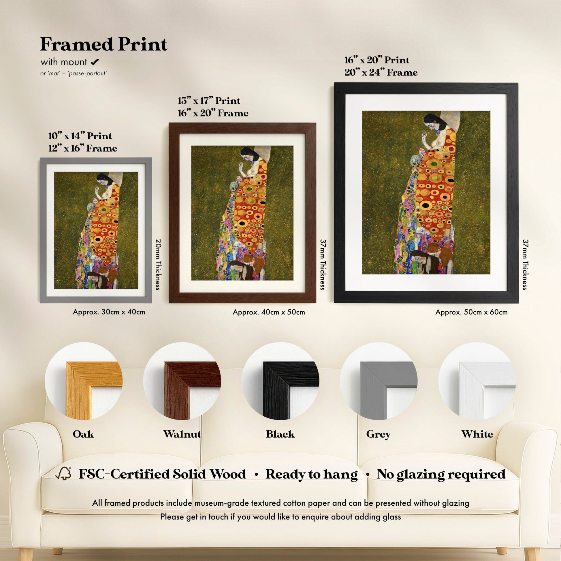 Gustav Klimt - Hope II | Art Prints | Pathos Studio