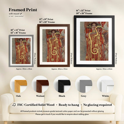 Gustav Klimt - Hygieia | Art Prints | Pathos Studio