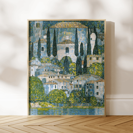 GUSTAV KLIMT - Kirche (Church) In Cassone - Pathos Studio - Art Prints