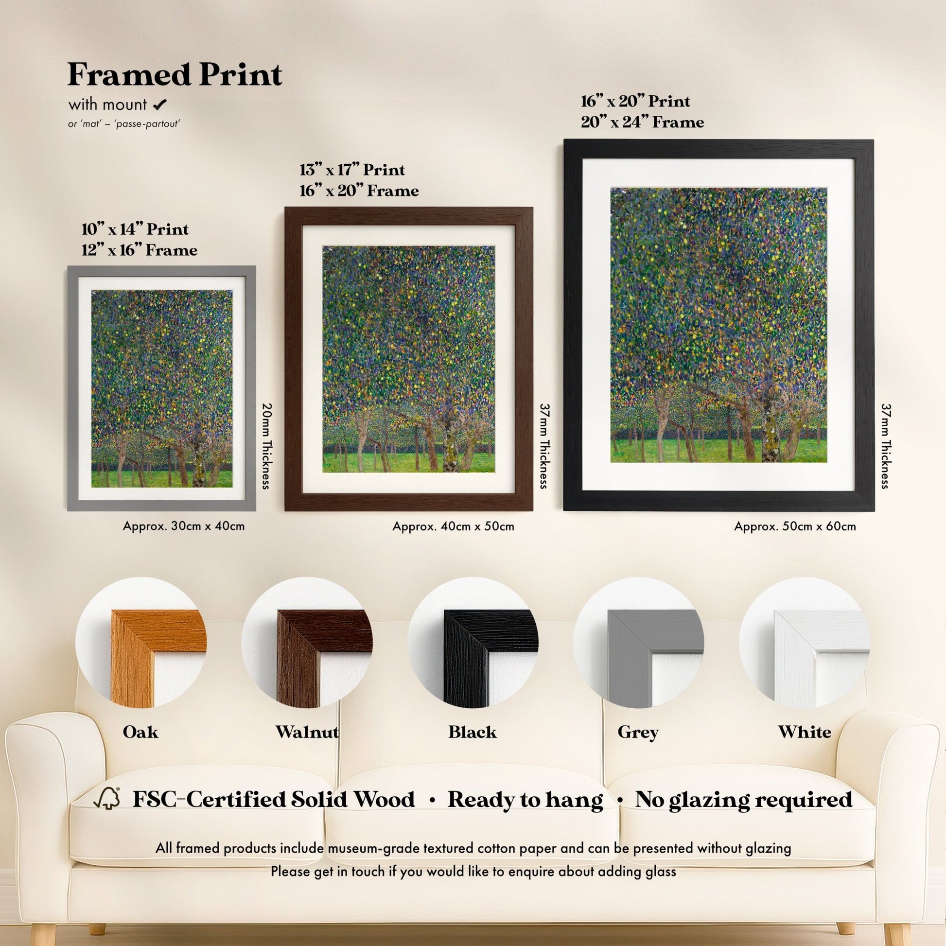 Gustav Klimt - Pear Tree | Art Prints | Pathos Studio